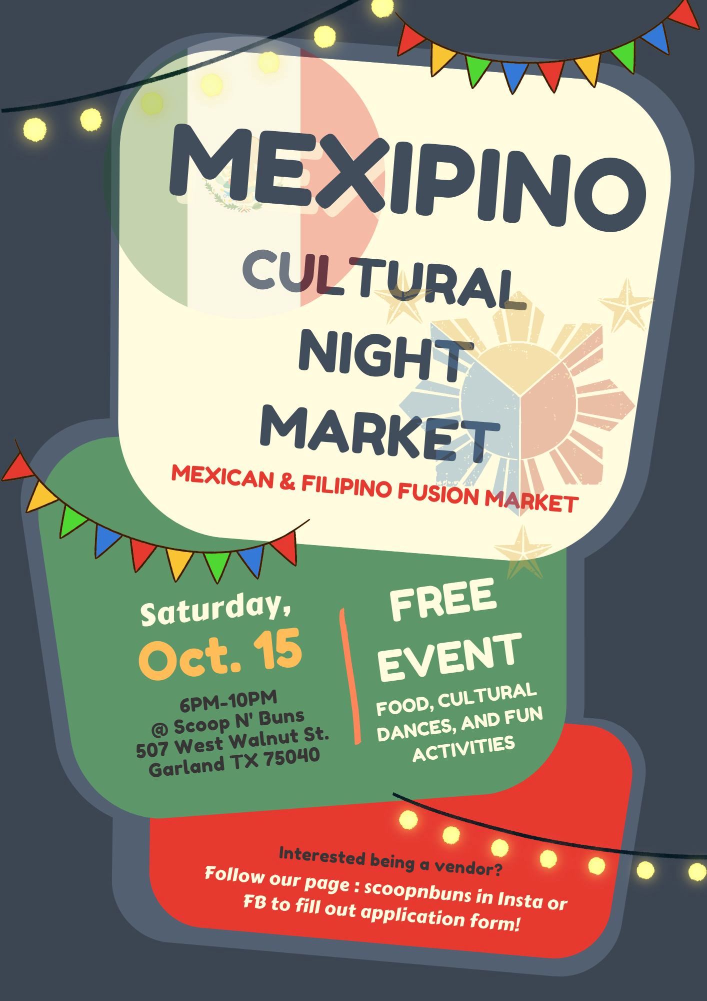 Mexipino Cultural Night Market
