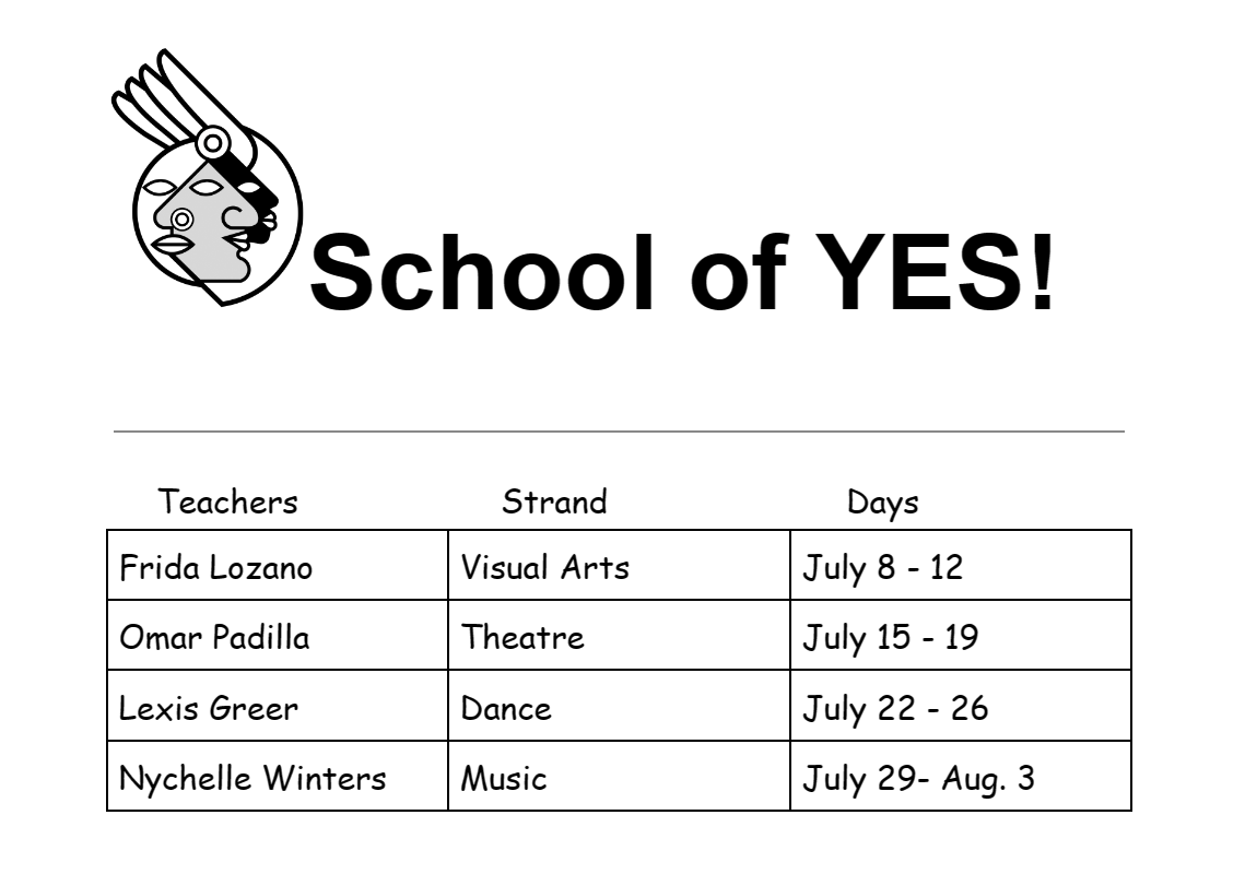 2024 School of Yes! Summer Camp with Cara Mia Theatre