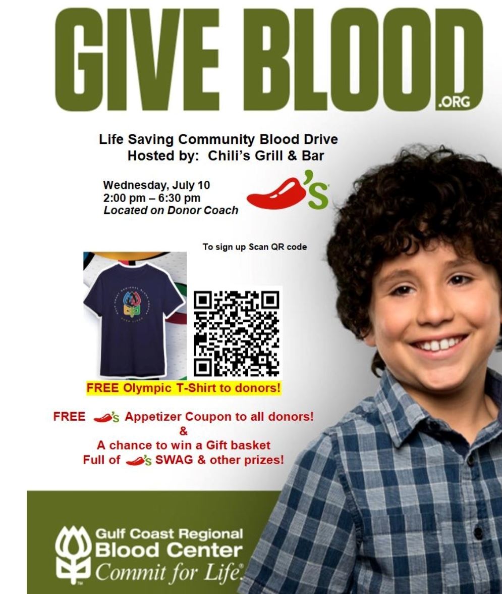 Blood Drive Chili's Grill and Bar
