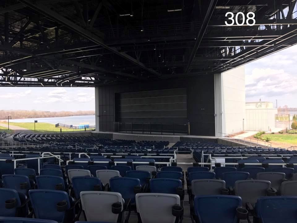 View from the sections