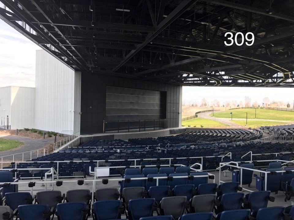 lakeview amphitheater seating chart with seat numbers