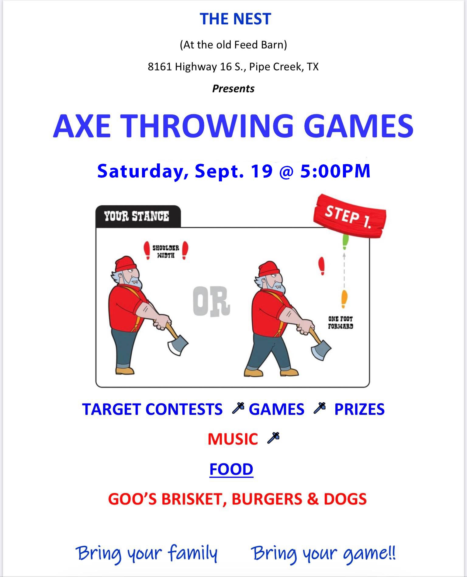 Axe Throwing Games