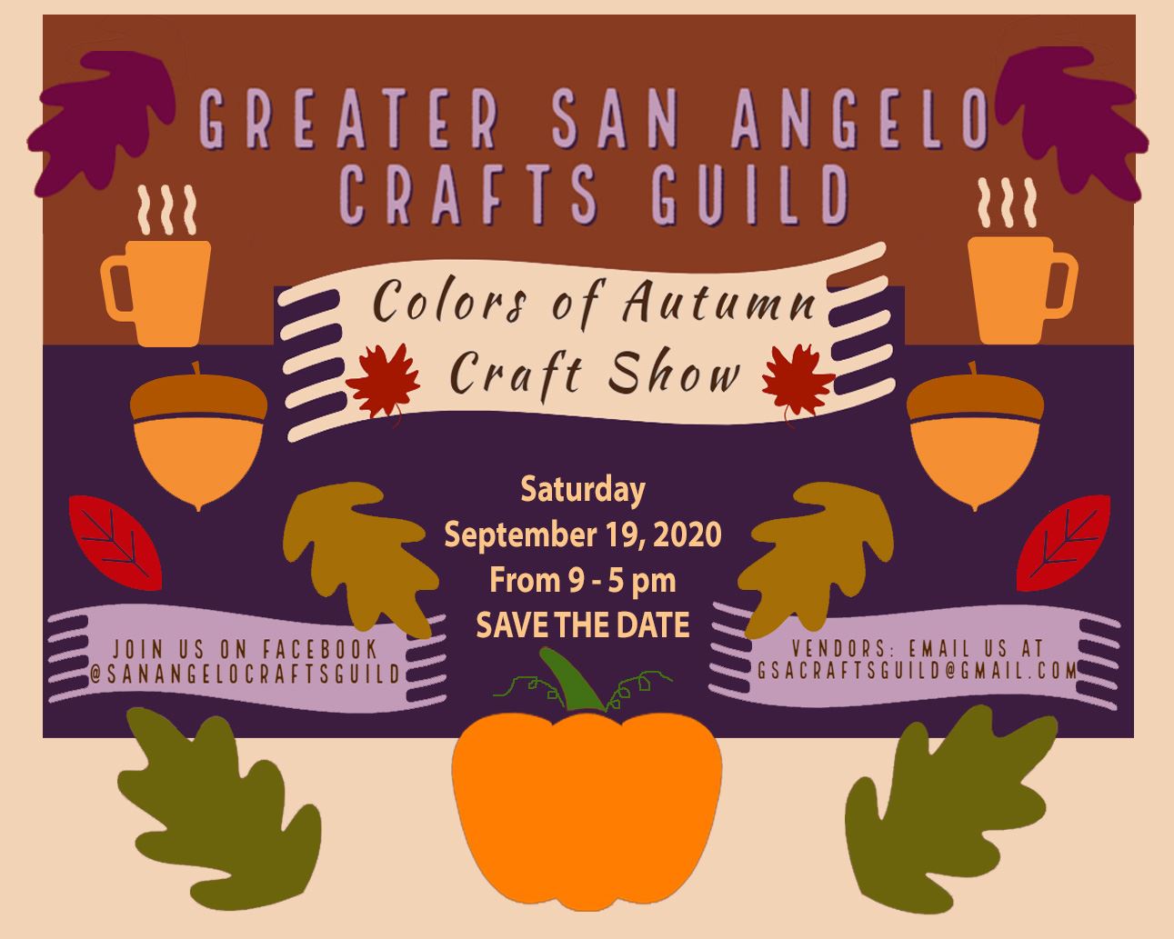 GSA Crafts Guild Colors of Autumn Craft Show