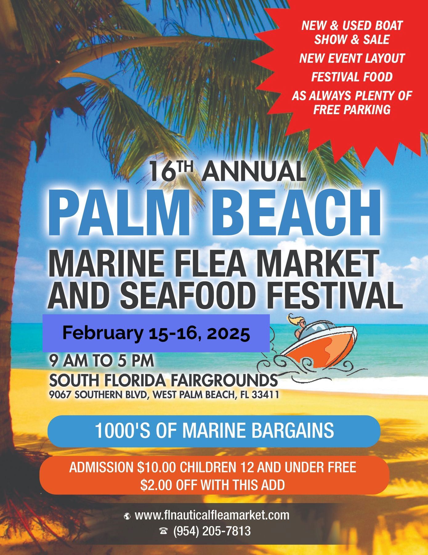 16th Annual Palm Beach Marine Flea Market and Seafood Festival