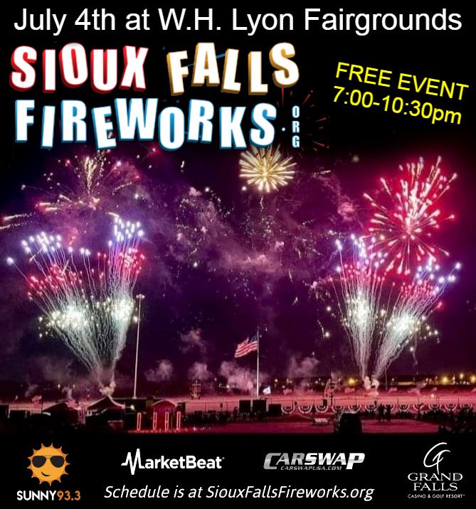 Sioux Falls Fireworks!
