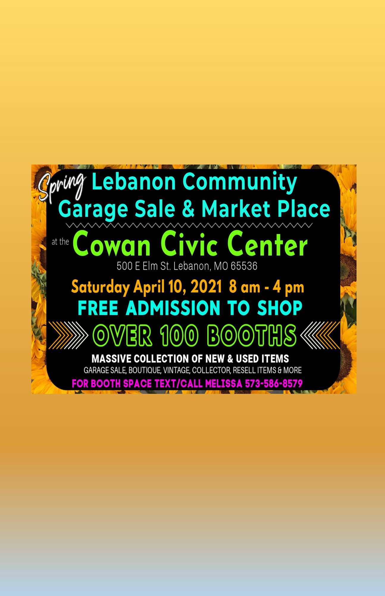 Spring Community Garage Sale