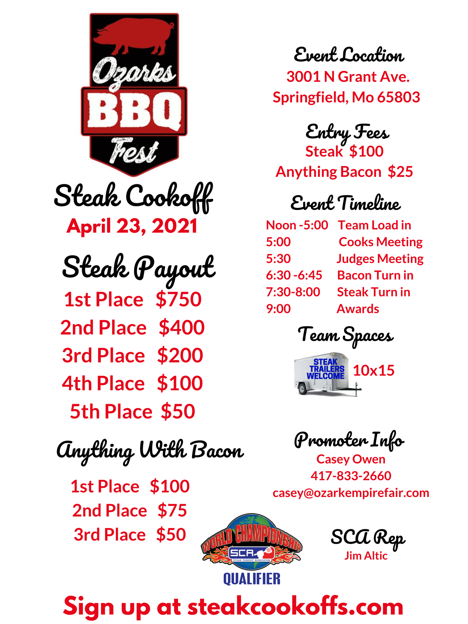 Ozarks BBQ Fest Teams