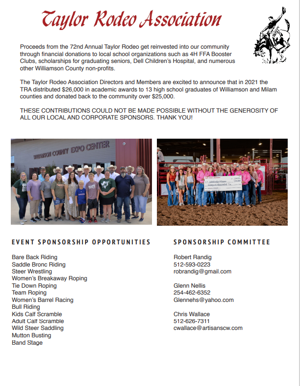 Taylor Rodeo Association