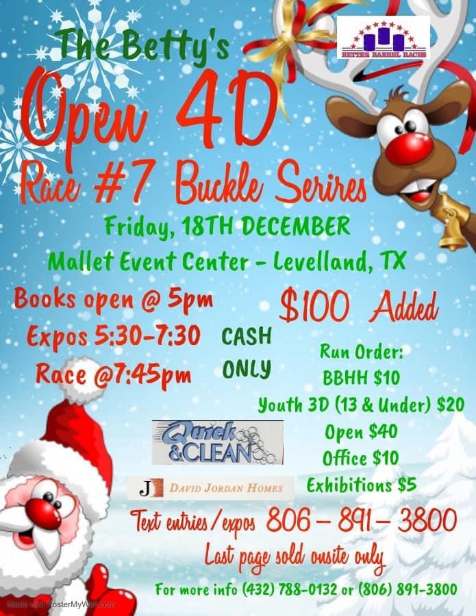 The Betty's Barrel Race