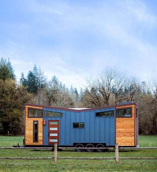 The Live/Work Tiny Home by Tiny Heirloom - Tiny Living Central