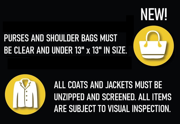 Security and Bag Policy