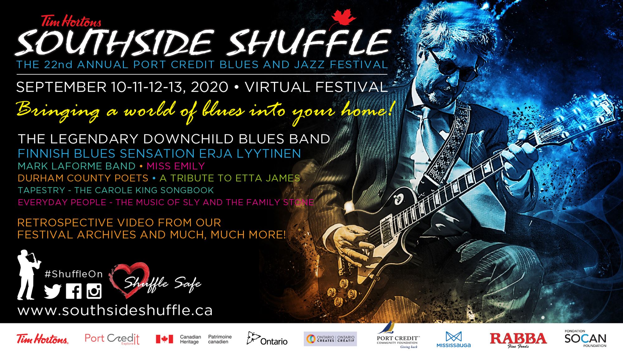 Tim Hortons Southside Shuffle Blues & Jazz Festival