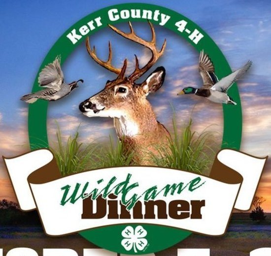 Kerr County 4H Wild Game Dinner