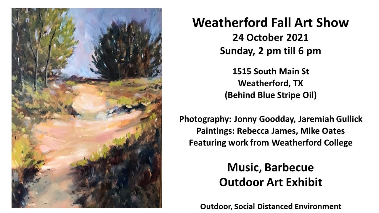 Weatherford Fall Art Show