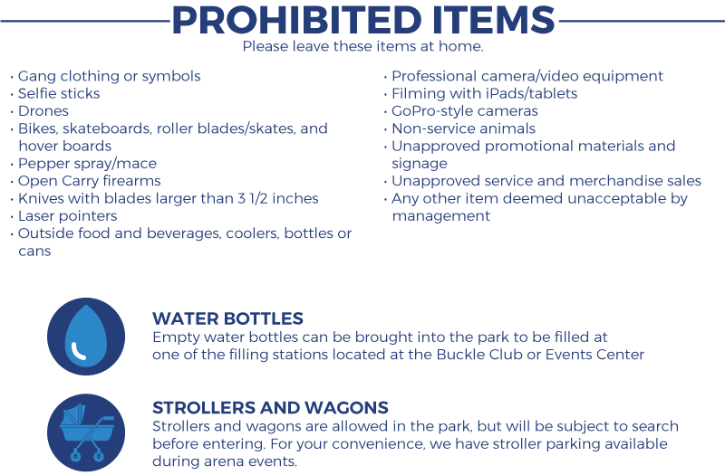 Park Wide Clear Bag Policy