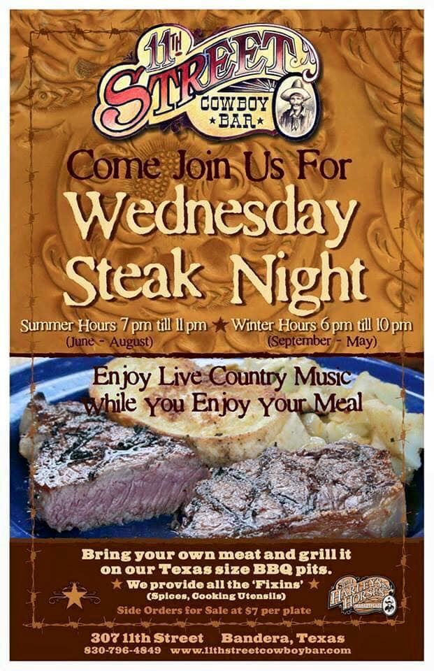 Steak Night Live Music by Bret Mullins Band