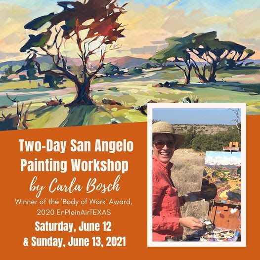 2-Day Acrylic Painting Workshop by Carla Bosch