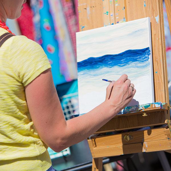 Vendors at the National Cherry Festival