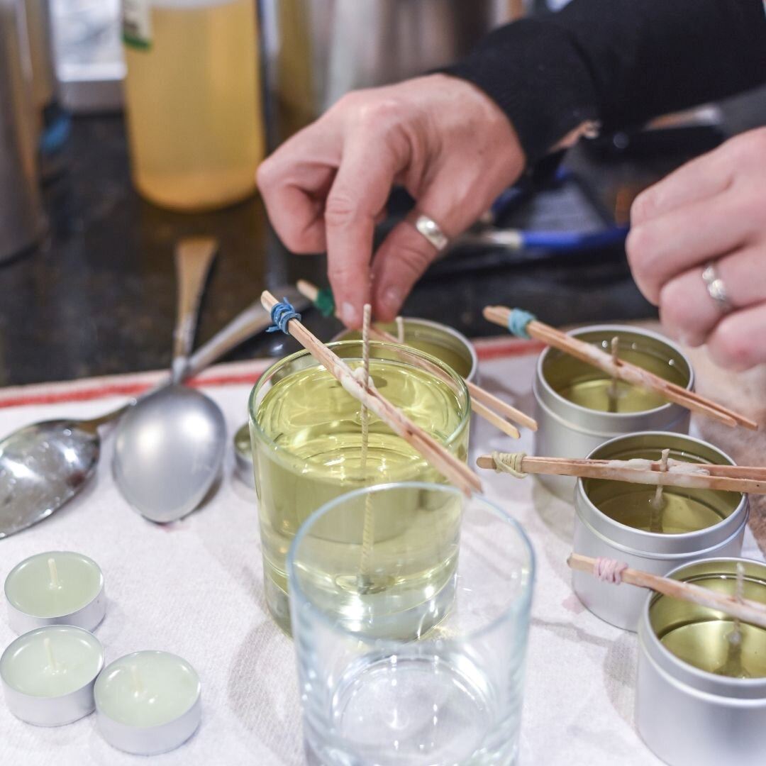 CANDLE MAKING CLASS at Suds Monkey Brewing