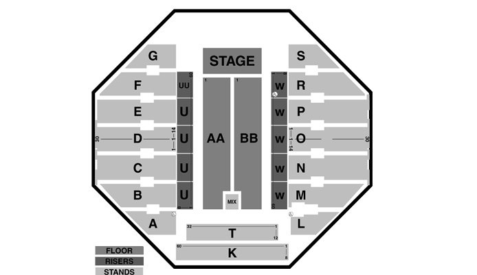 Seating Charts Sioux Falls Arena