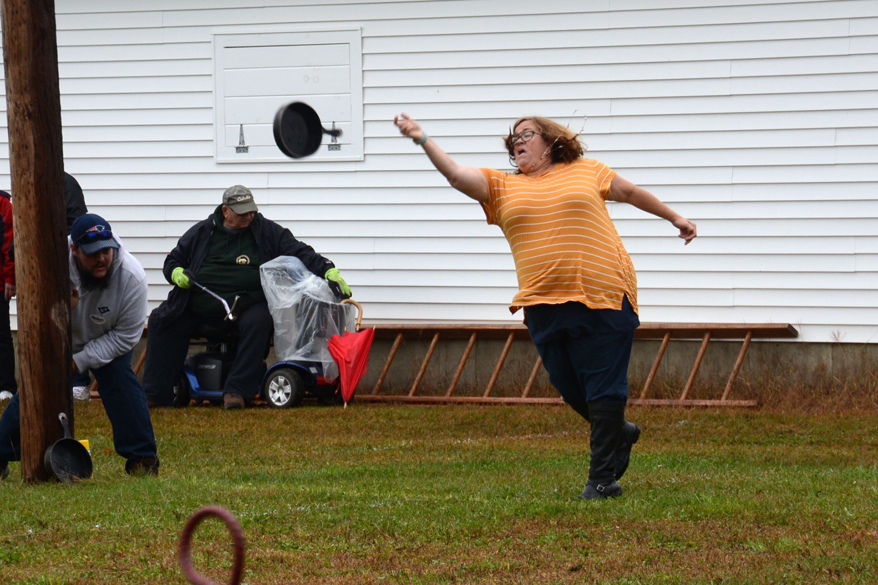 Skillet & Anvil Throw