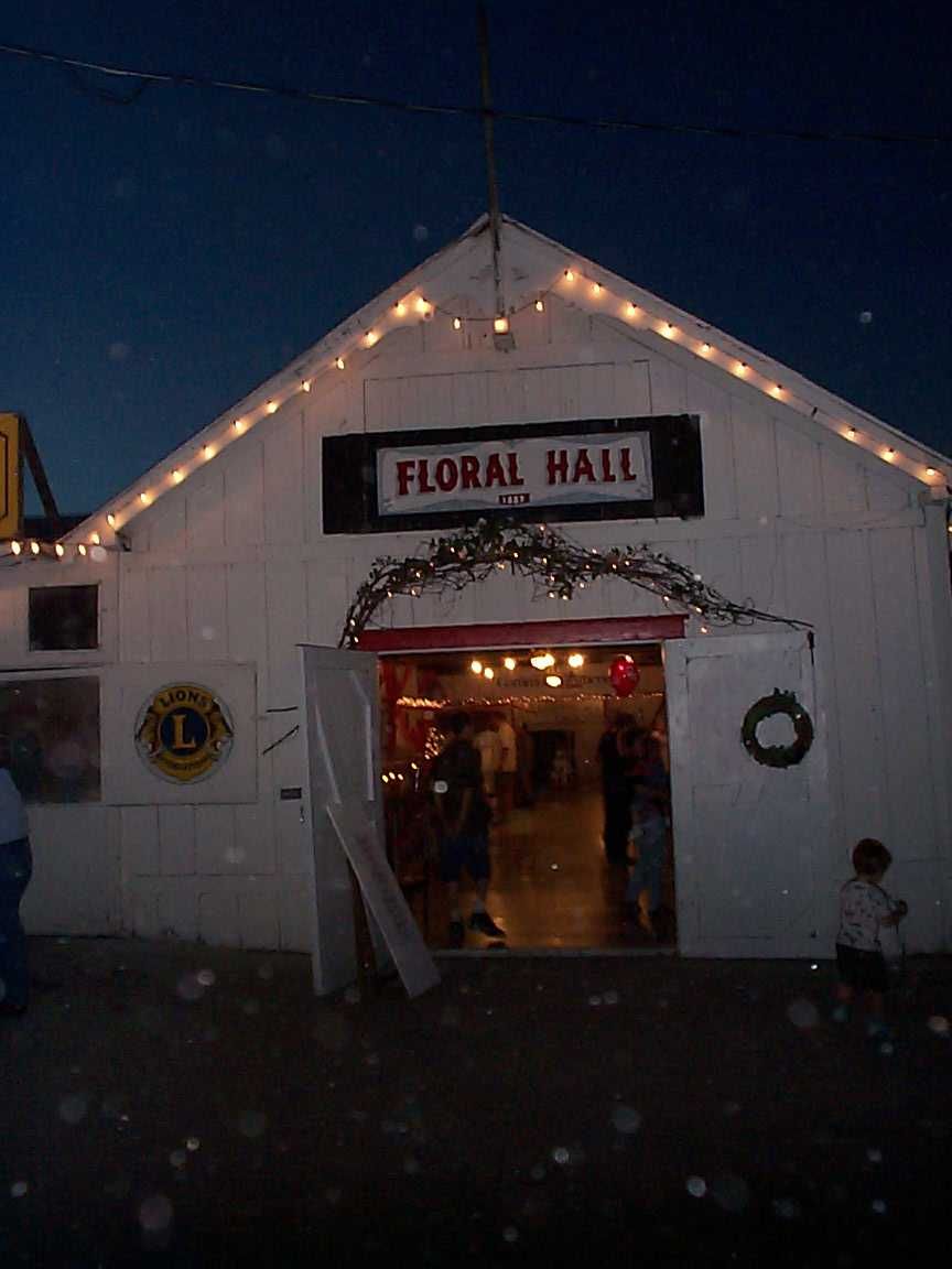Floral Hall Exhibits