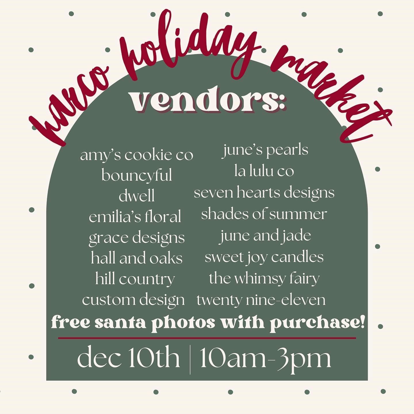 Harco Holiday Market