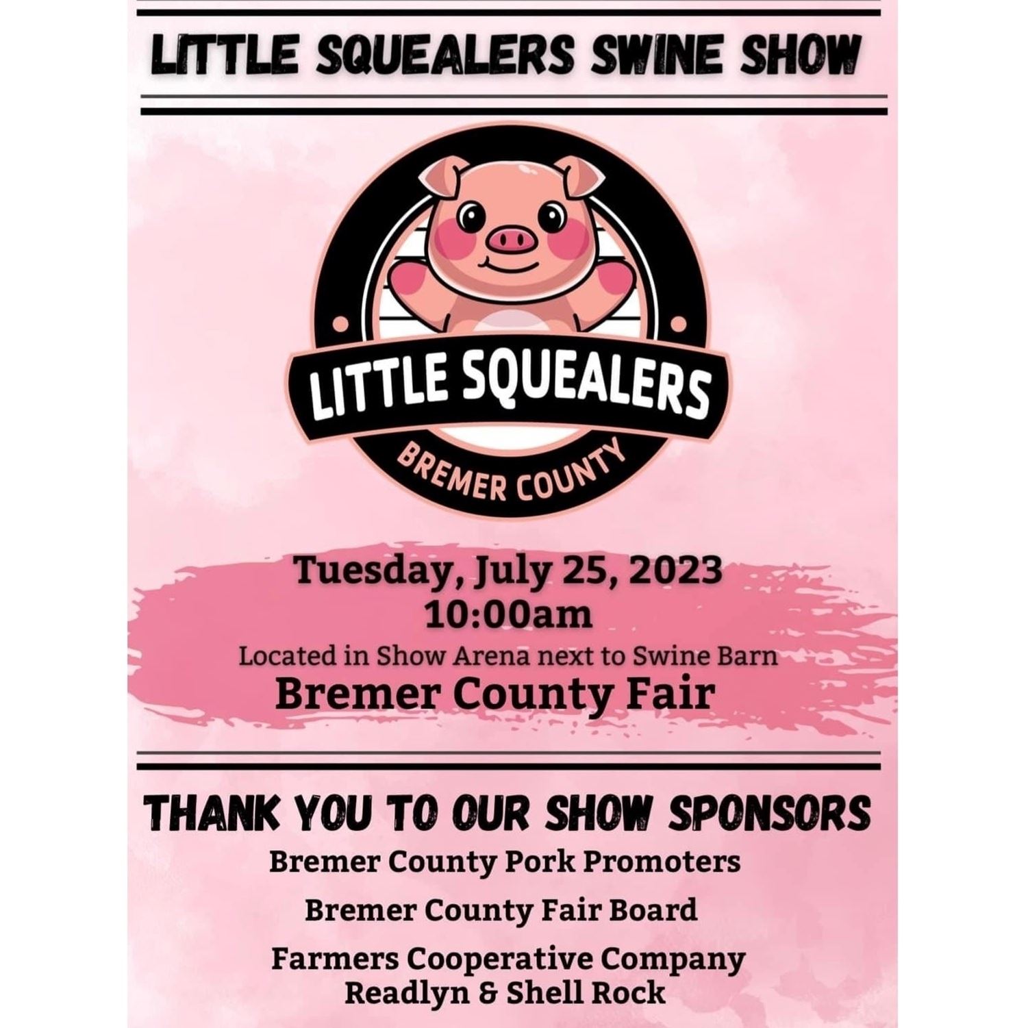 Little Squealers Swine Show