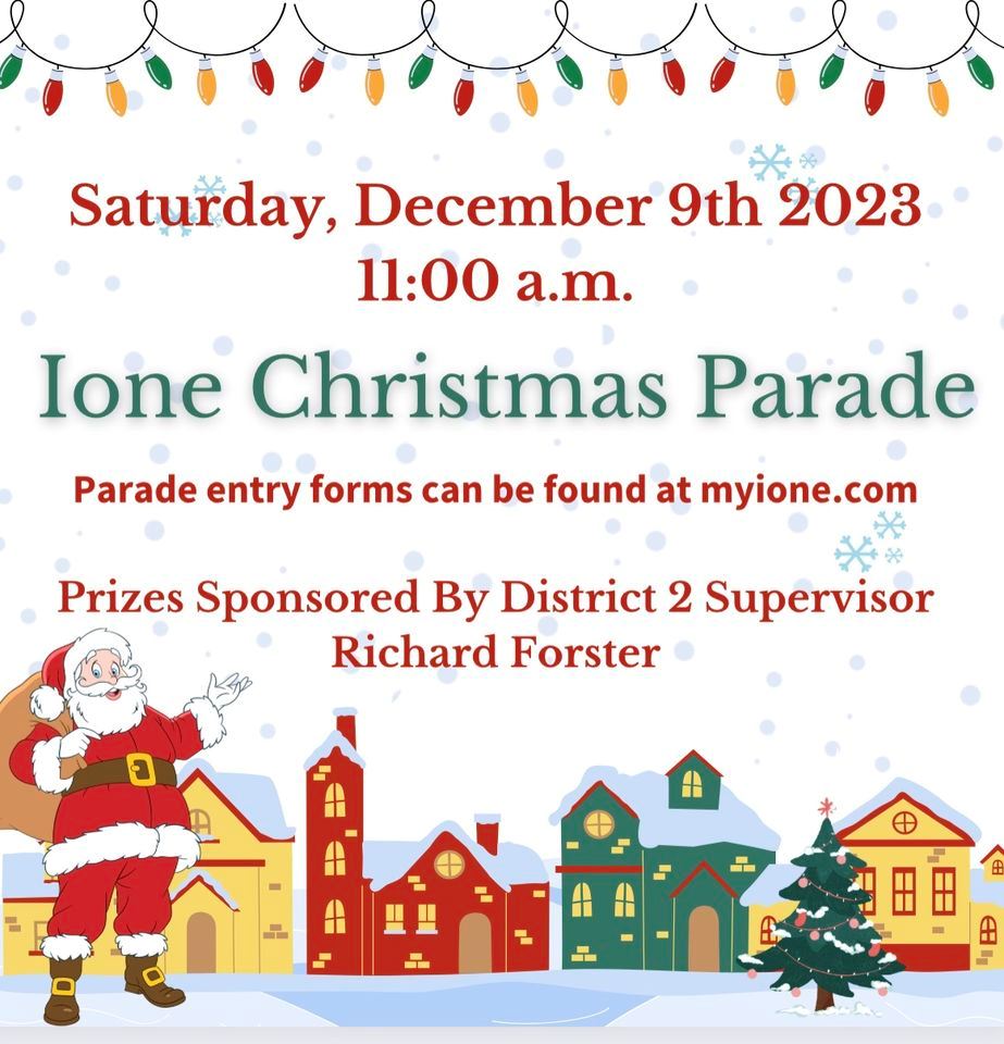 Ione Christmas Parade