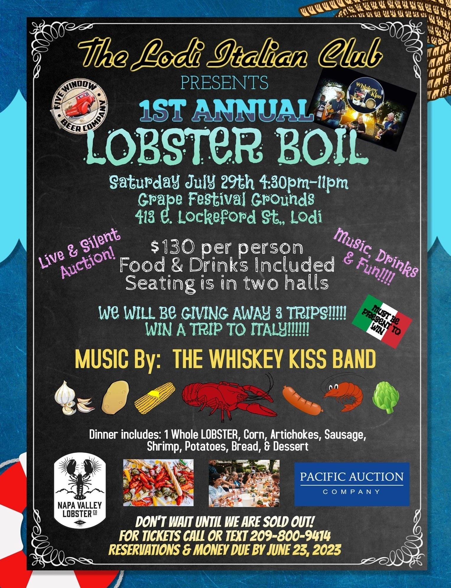 1st Annual Lobster Boil