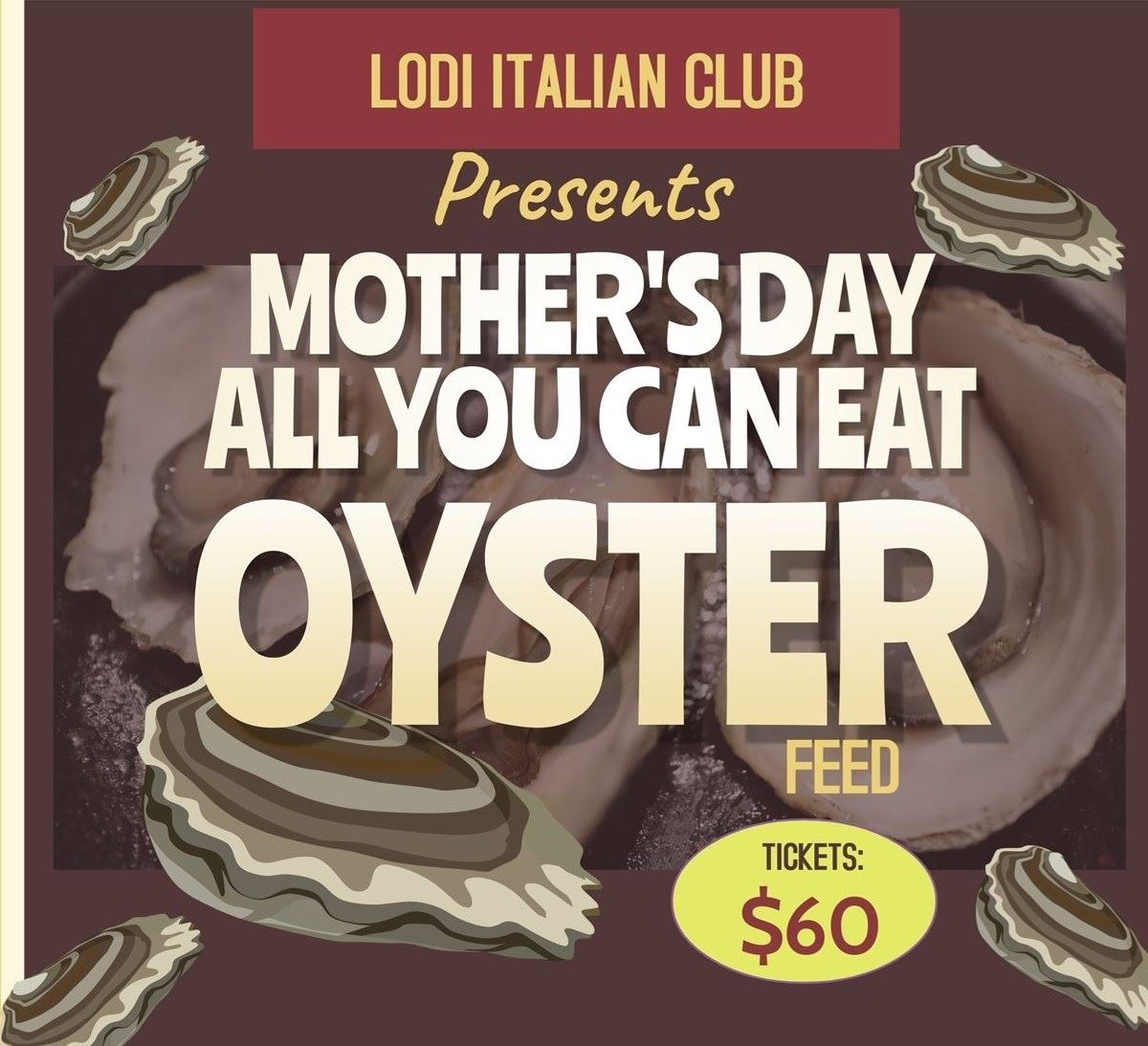 Lodi Italian Club Oyster Feed