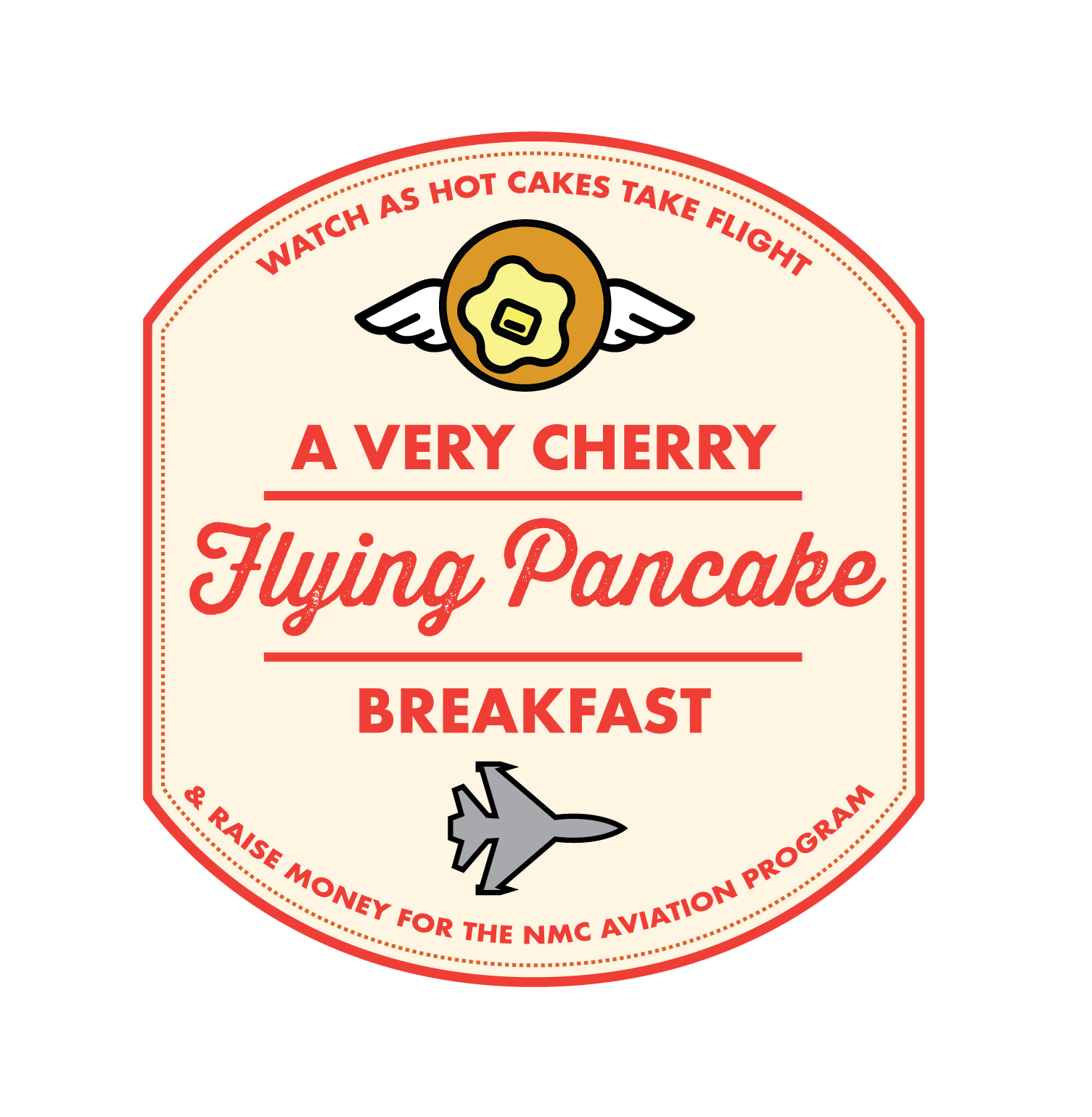 Very Cherry Flying Pancake 