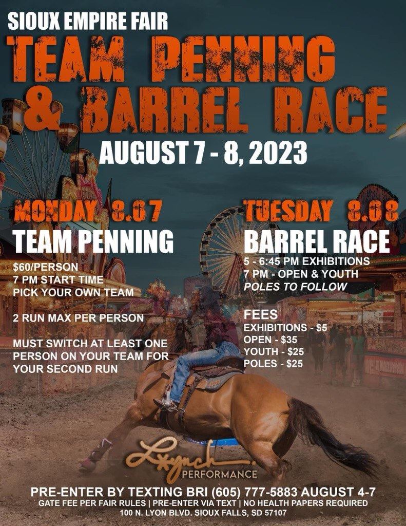 Sioux Empire Fair Team Roping