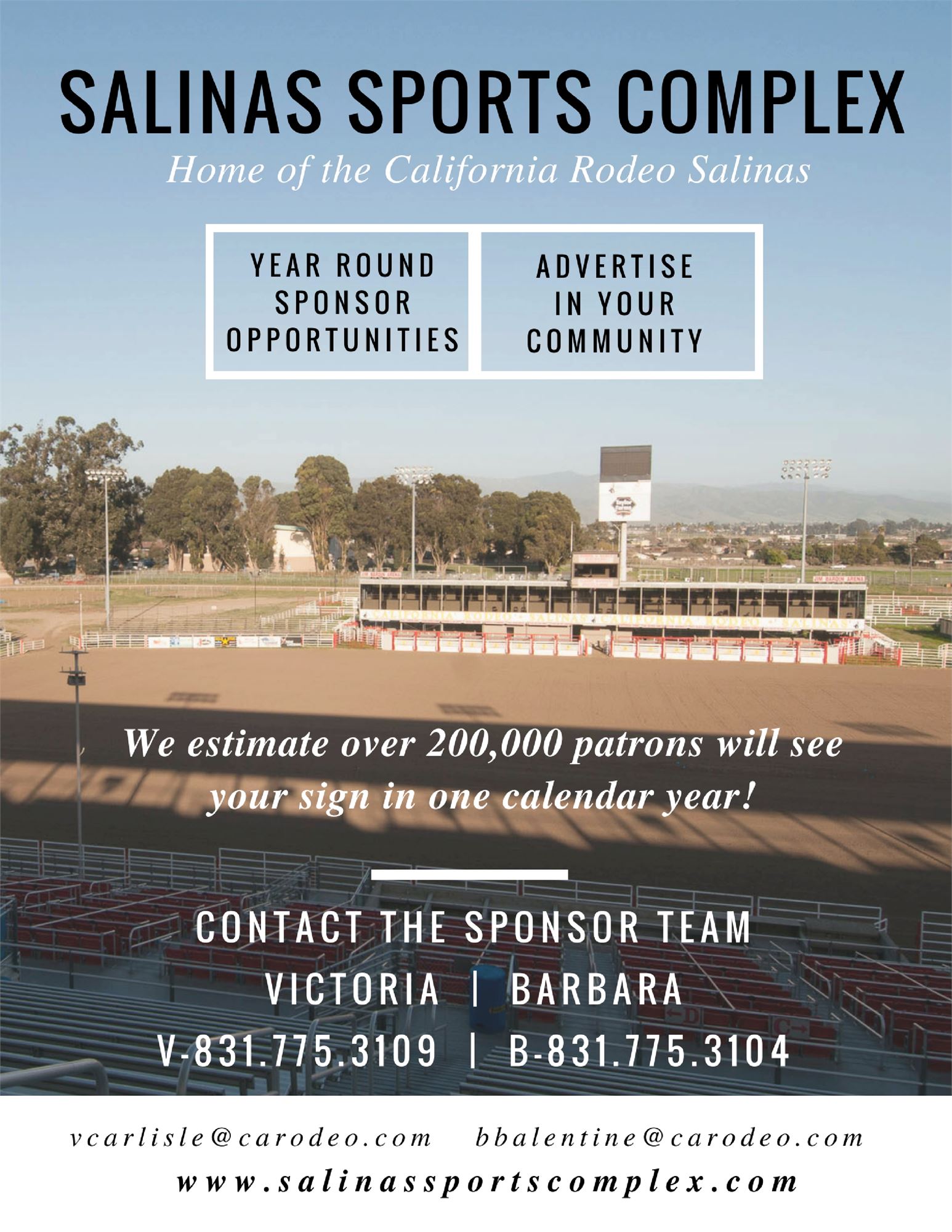 SSC Sponsor Opportunities