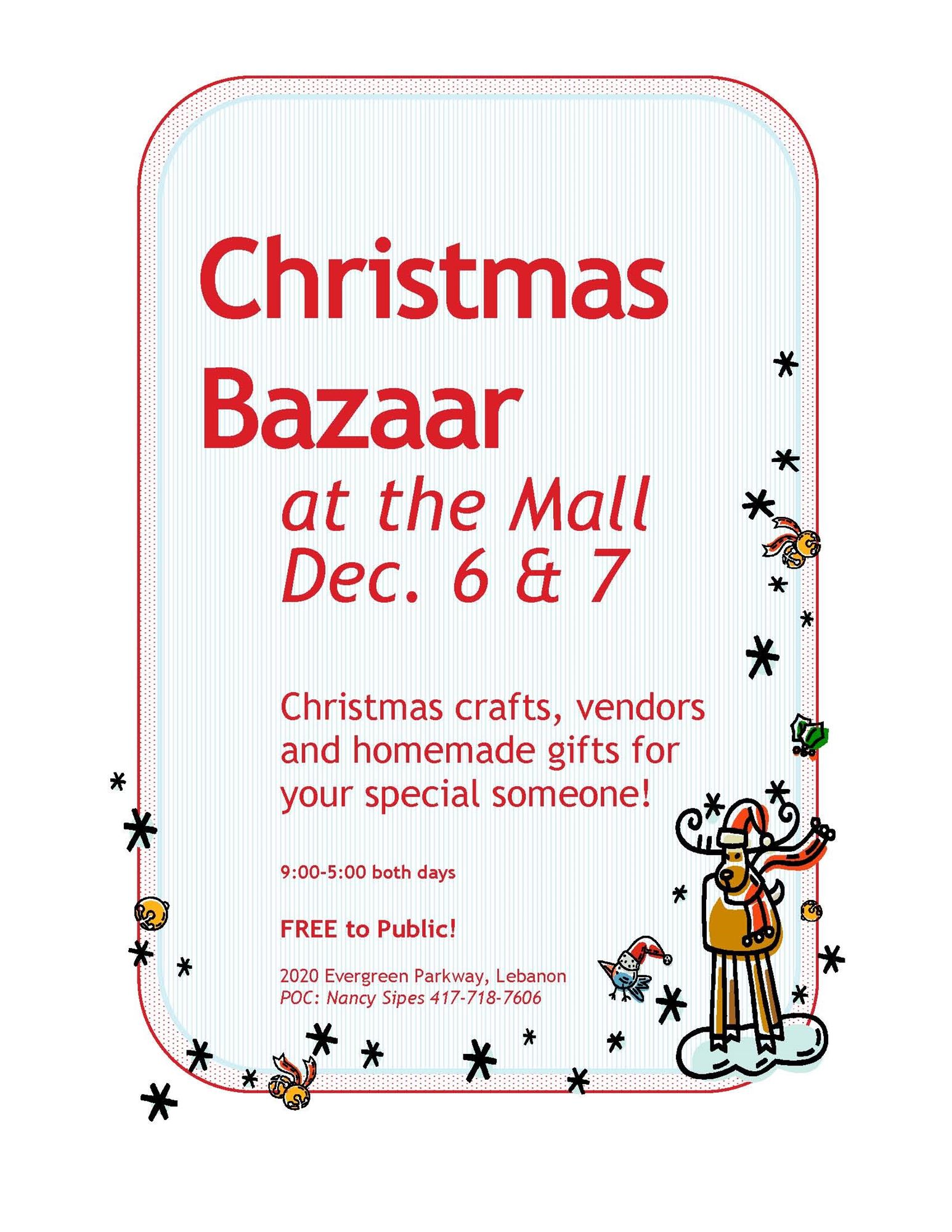 Christmas Bazaar at The Mall