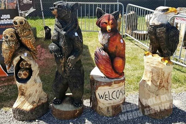 Bear Hallow Wood Carving Demo