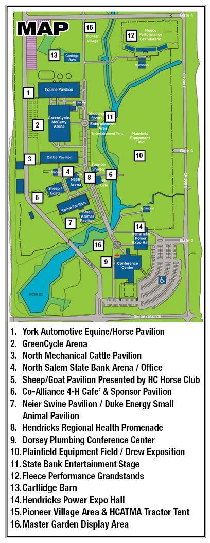 Indiana State Fairgrounds Map.pdf Indianapolis Fairgrounds Map Greensburg, IN: New Competitor Track Area
