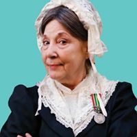 A picture of Florence Nightingale.