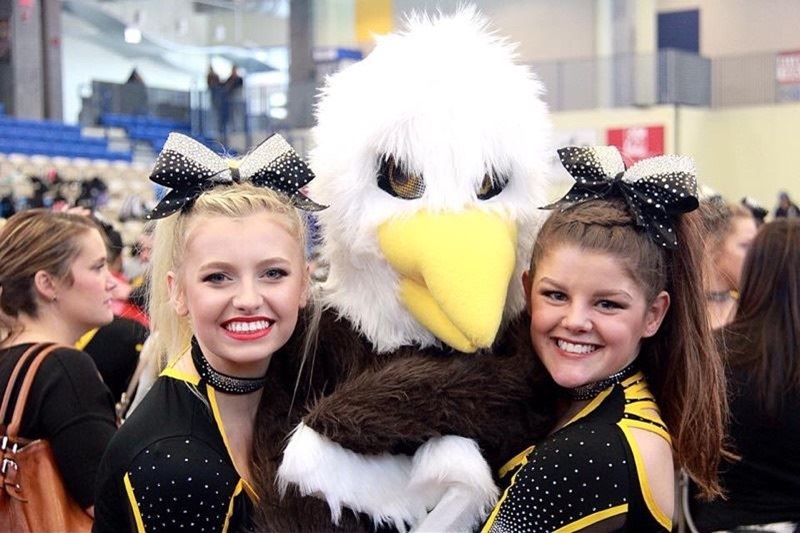 We love our little Eagle mascot