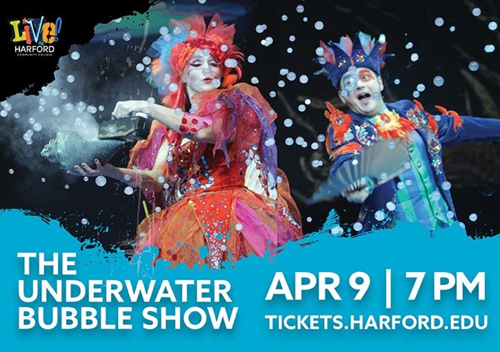 B-The Underwater Bubble Show Flyer