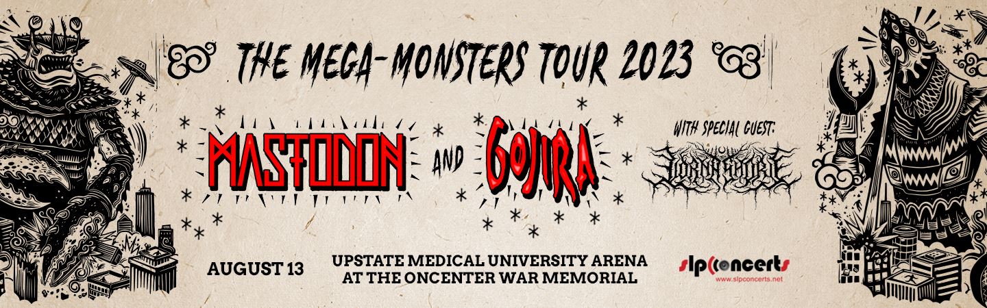 the mega monsters tour mastodon & gojira