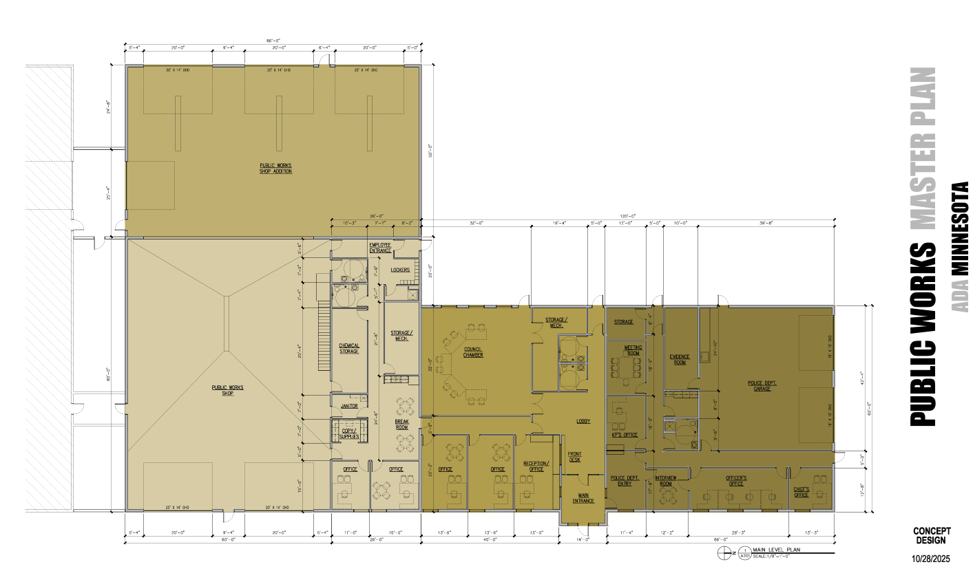 New Ada Design Ada MUNICIPAL New Build