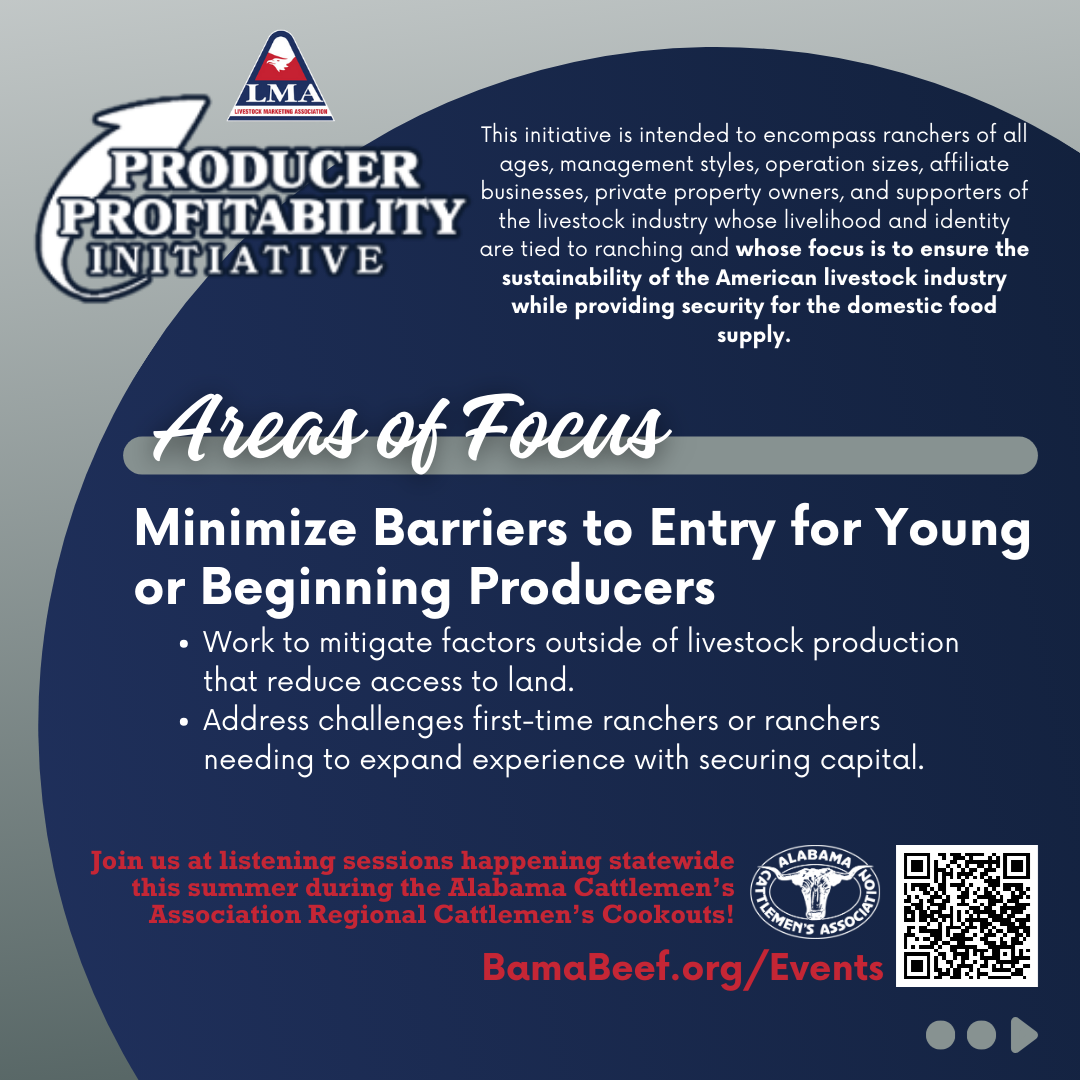 Minimize Barriers to Entry for Young & Beginning Producers