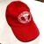 Red Unstructured ACA Cap (White Logo)