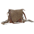 Myra Bag Taupe Shape Concealed Carry Bag with Fringe