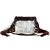Myra Bag Intricate Clear Bag with Fringe