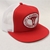 Red With White Mesh Structured ACA Cap