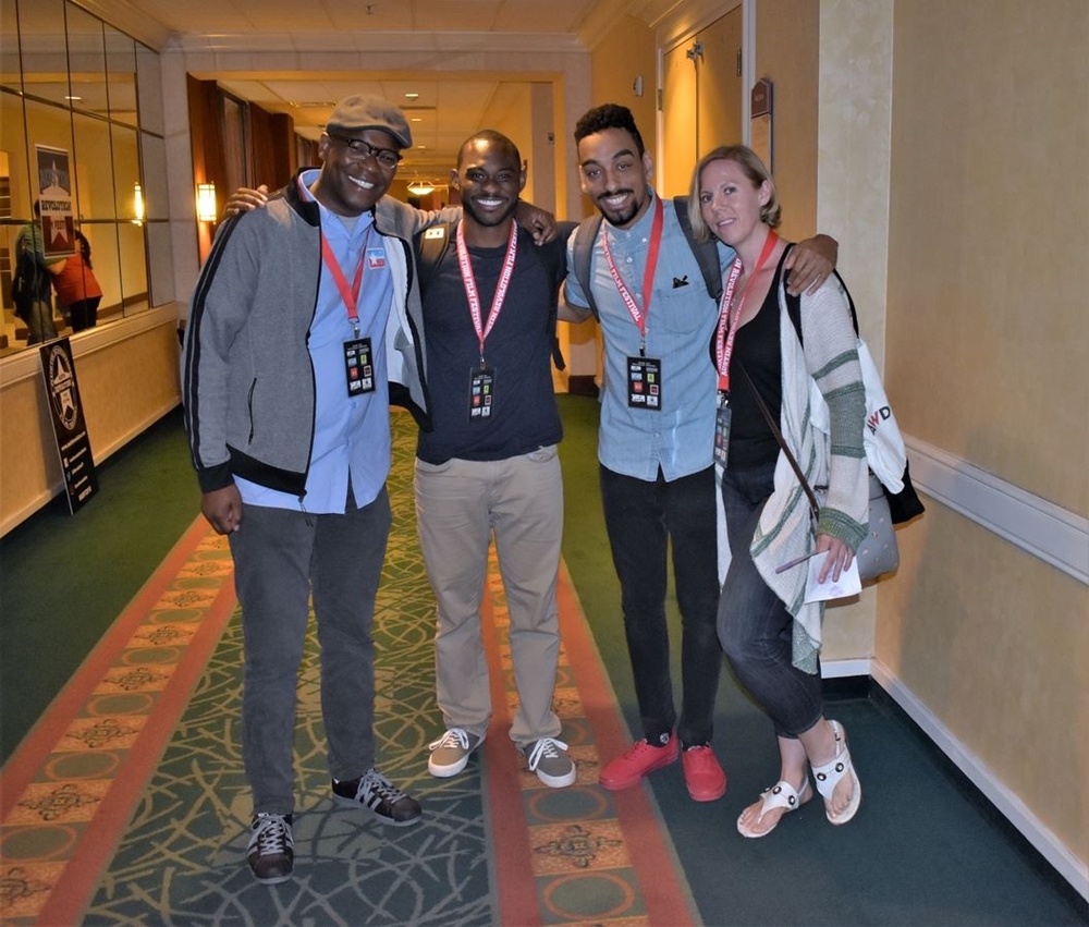 Filmmaker and Friends at ARFF 2018 - Photo courtesy of Robin Smith