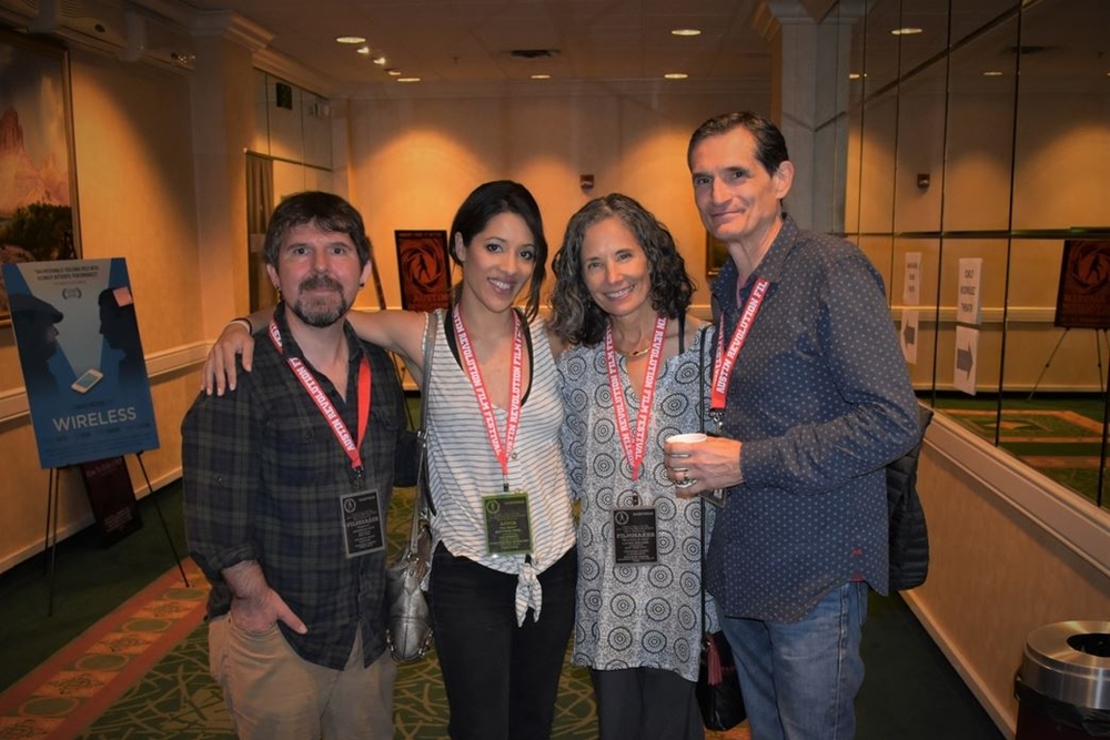 Filmmakers and Friends at ARFF 2018 - Photo courtesy of Robin Smith