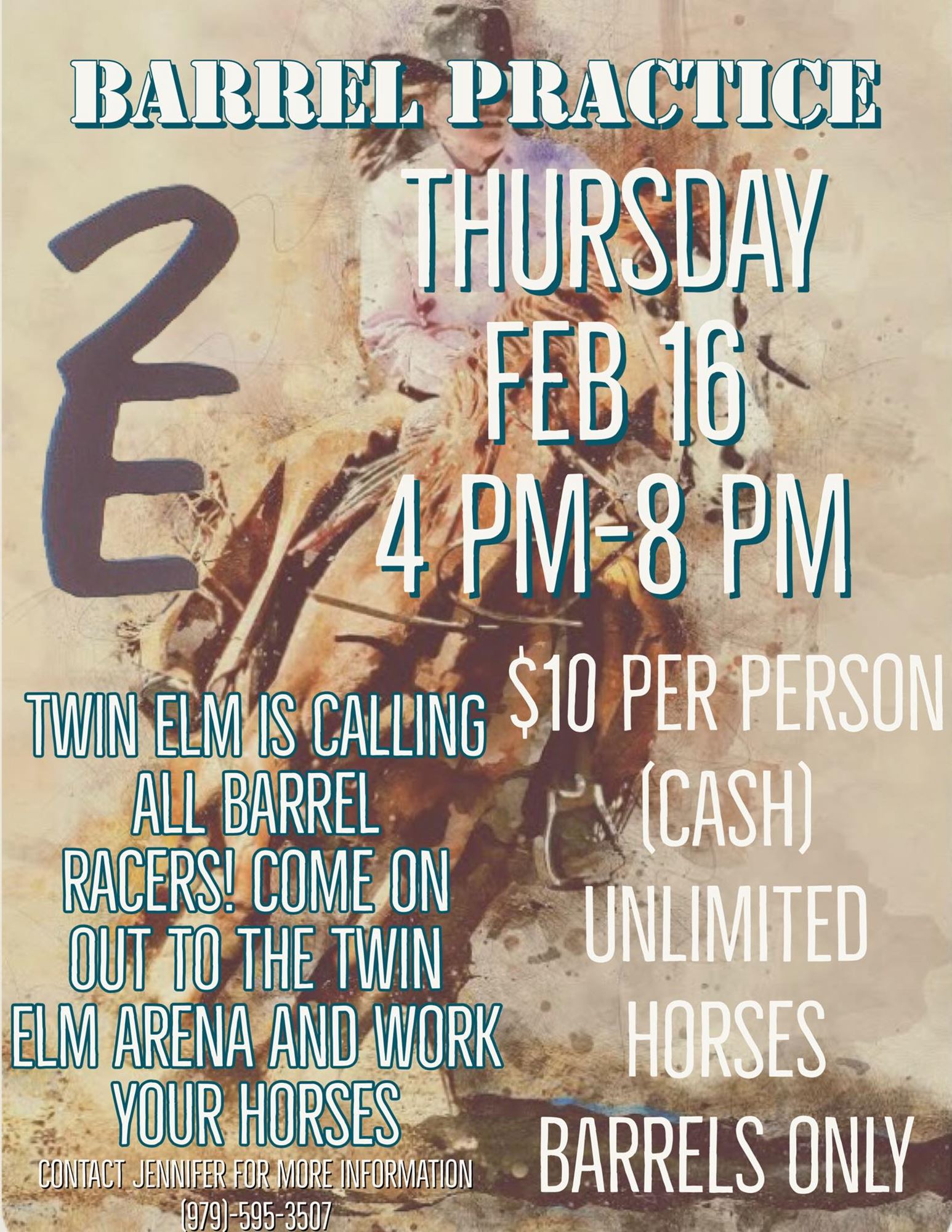 Barrel Racing Practice